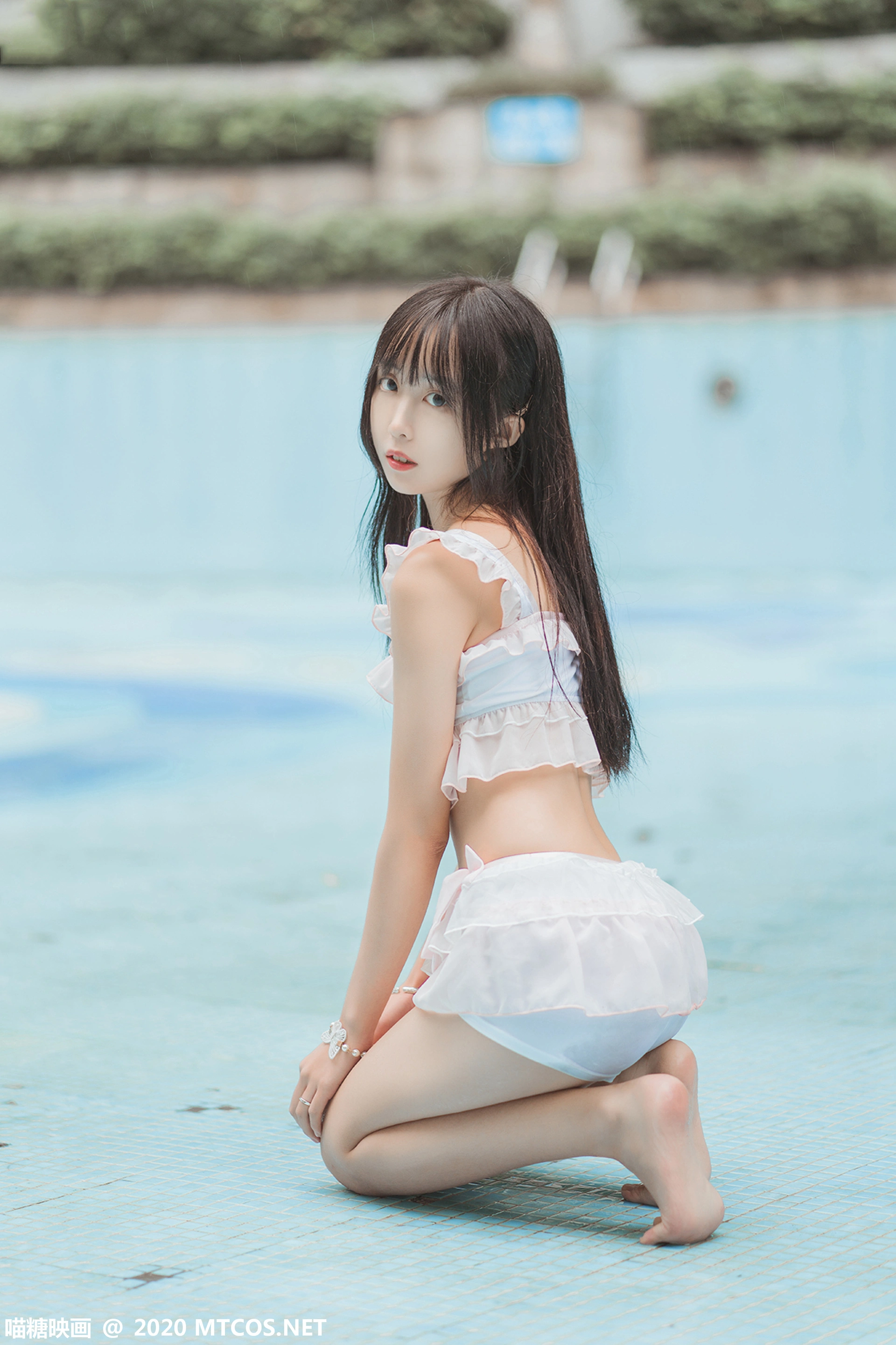 喵糖映画 - VOL.312 泳池萌妹 2