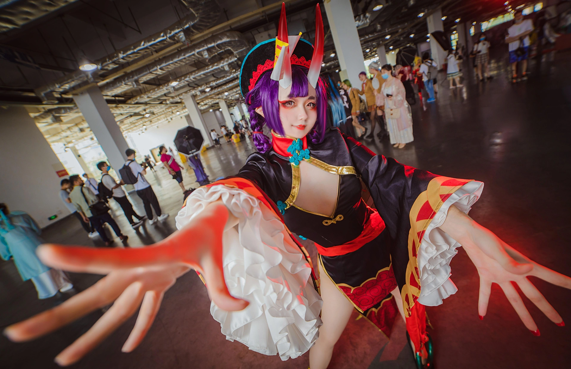 渊秧 - NO.04 FATEu002FGRANDORDER-酒吞童子僵尸cos 3