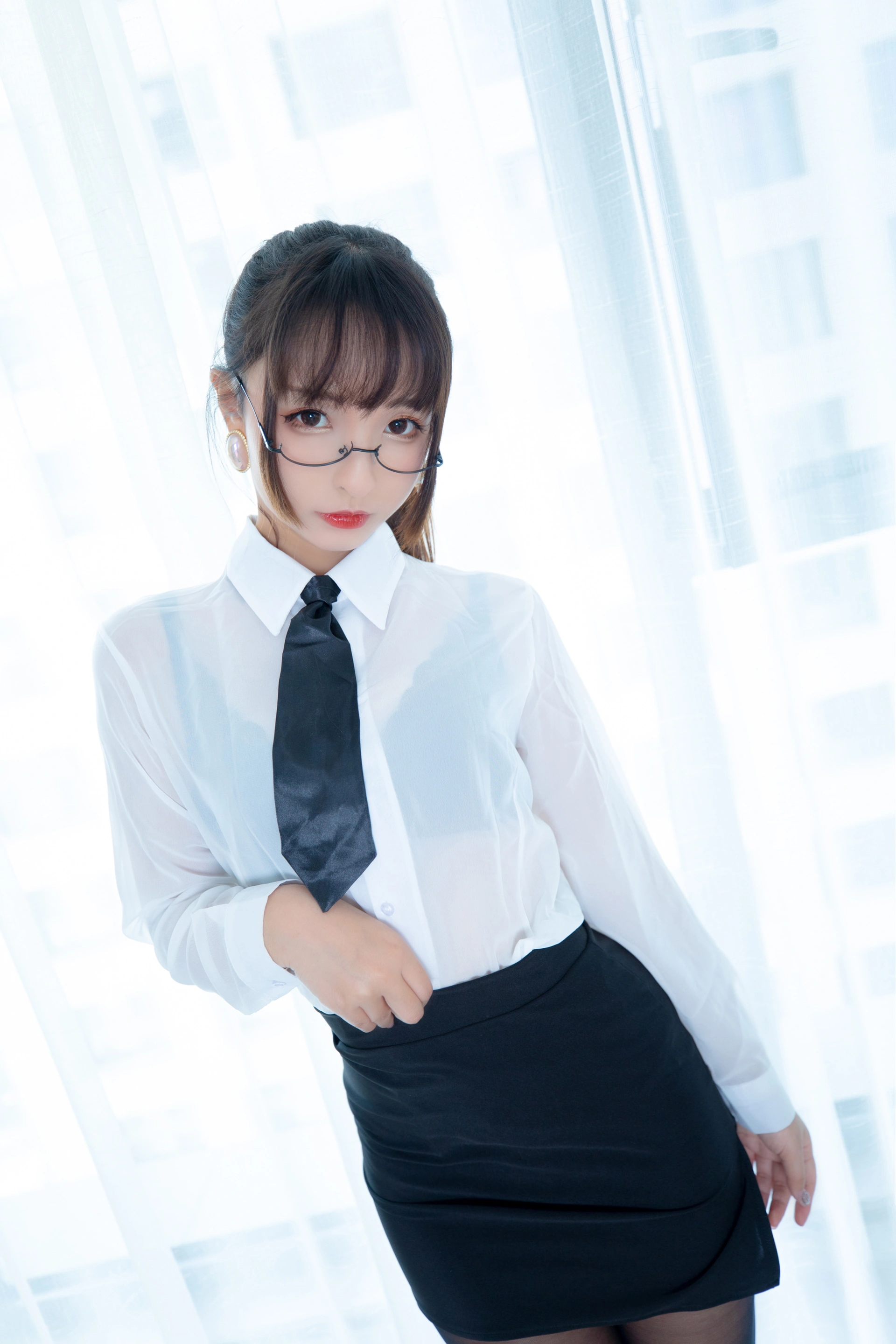 神楽坂真冬 - NO.46 白色办公室 ホワイトオフィス 2