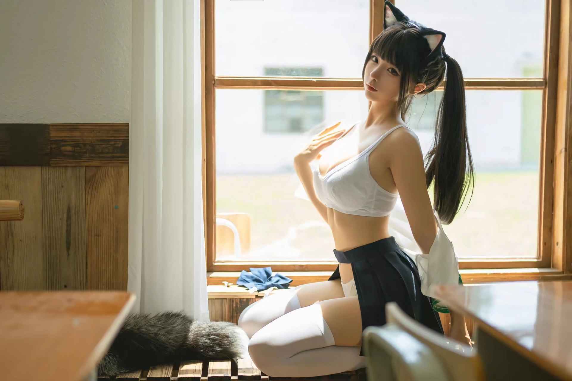 蠢沫沫 - NO.212 关于我的学妹是只猫娘这件事 3