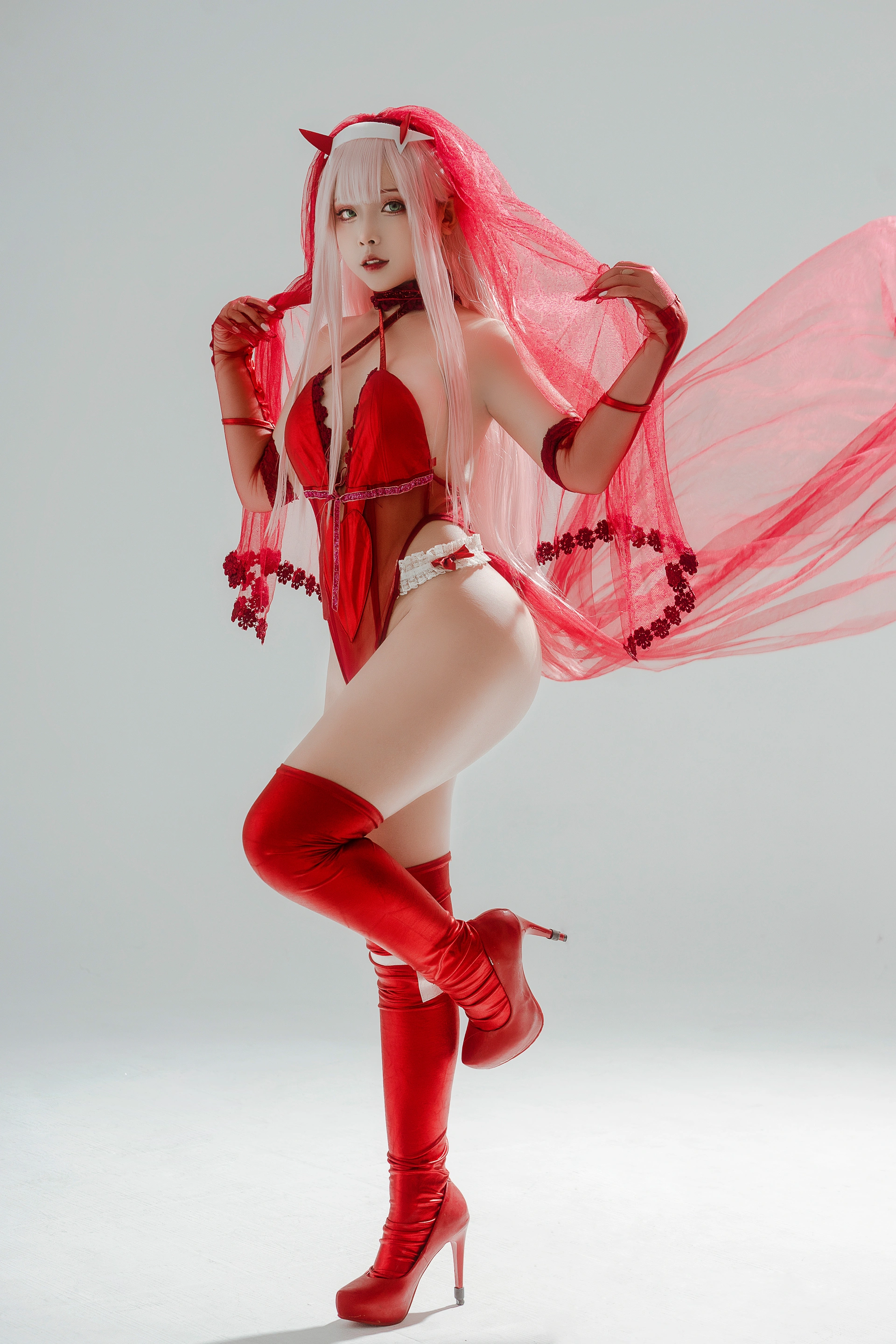 Sayo Momo - NO.16 Zero Two Wedding Dress 2