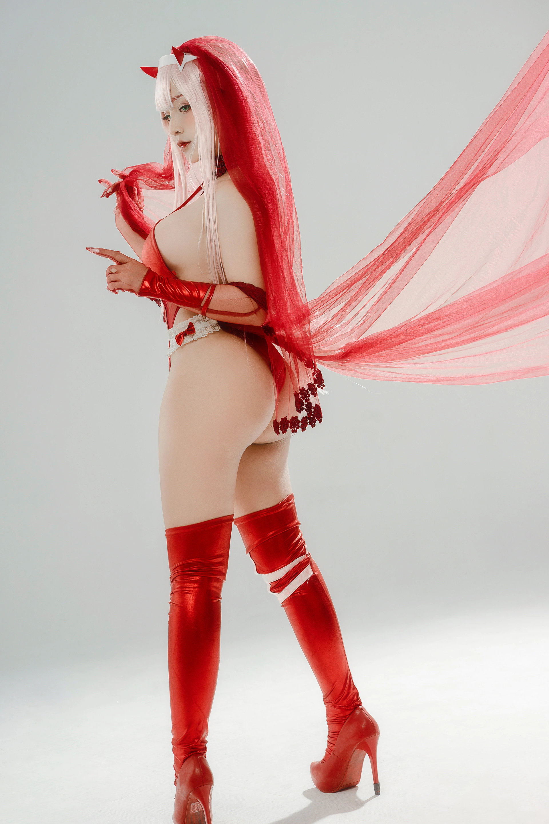 Sayo Momo - NO.16 Zero Two Wedding Dress 3